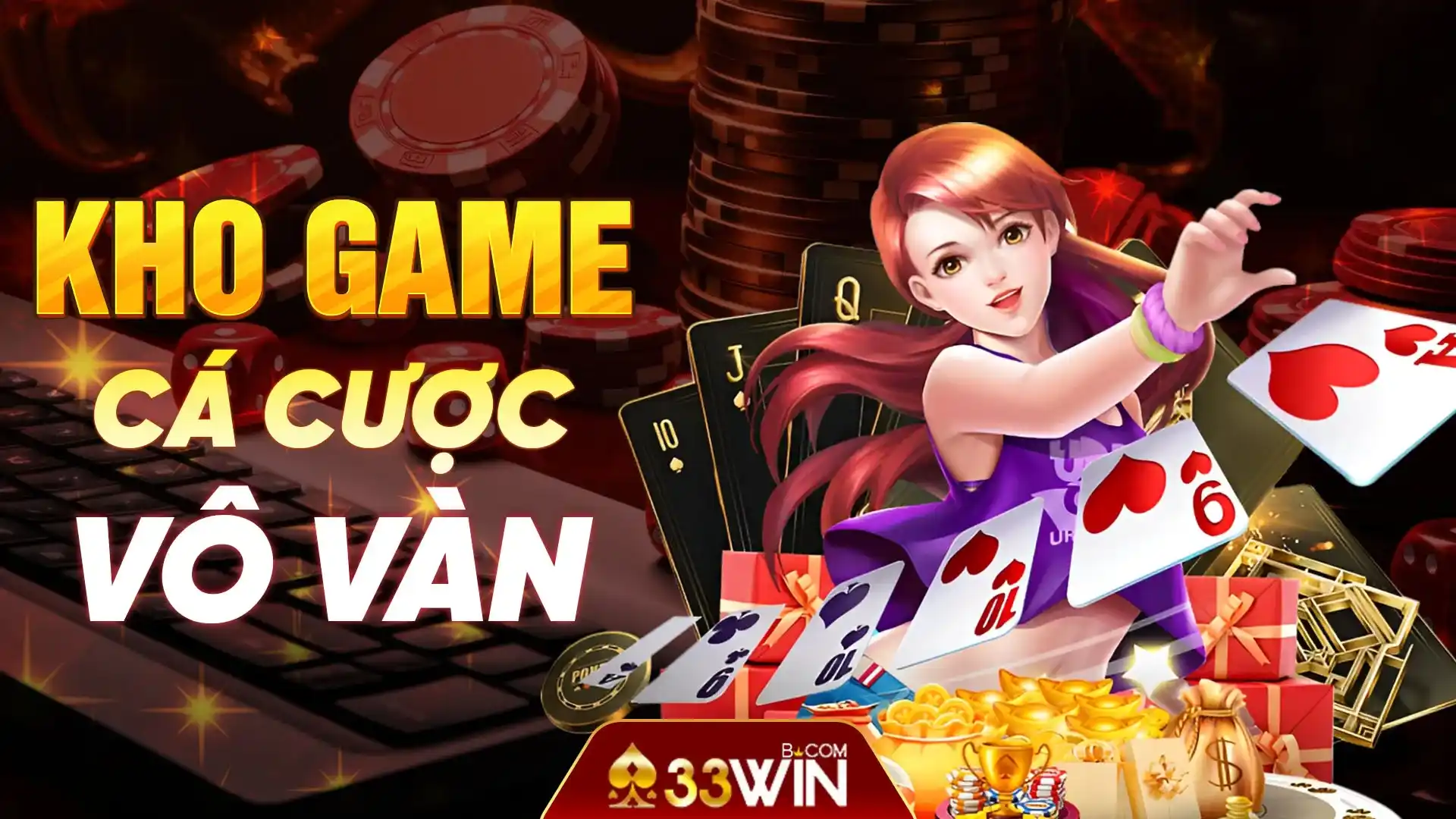 Kho game cá cược 33win vô vàn